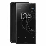 For Sony Xperia XZ1 TPU Phone Case(Pudding Black)