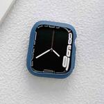 TPU Candy Color Watch Case For Apple Watch Series 8 / 7 41mm(Blue)