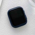 TPU Candy Color Watch Case For Apple Watch Series 8 / 7 41mm(Dark Blue)