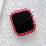 TPU Candy Color Watch Case For Apple Watch Series 8 / 7 45mm(Rose Red)