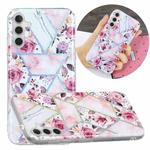 For Samsung Galaxy A13 Electroplating TPU Protective Phone Case(Rose)