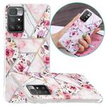 For Xiaomi Redmi 10 Electroplating TPU Protective Phone Case(Rose)