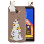 For Galaxy A5 (2017) Cartoon Shockproof TPU Protective Case with Holder(Hamsters)