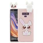 For Galaxy Note 9 Cartoon Shockproof TPU Protective Case with Holder(Rabbit)