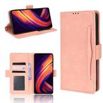 For Motorola Moto Edge X30 Skin Feel Calf Pattern Leather Phone Case(Pink)