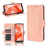 For TCL 205 Skin Feel Calf Pattern Leather Phone Case(Pink)