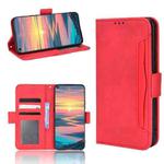 For Oukitel K9 Pro Skin Feel Calf Pattern Leather Phone Case(Red)