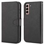 For Samsung Galaxy S21 5G Cross Texture Detachable Leather Phone Case(Black)