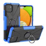 For Samsung Galaxy A03 Global Armor Bear Shockproof PC + TPU Phone Case(Blue)