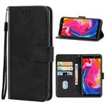 Leather Phone Case For Itel A56(Black)