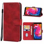 Leather Phone Case For Itel A56(Red)