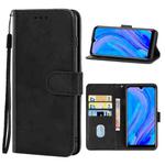 Leather Phone Case For Itel S15(Black)