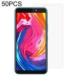 50 PCS 0.26mm 9H 2.5D Tempered Glass Film For Itel A56 Pro