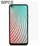 50 PCS 0.26mm 9H 2.5D Tempered Glass Film For Itel S16 Pro