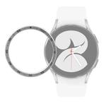 For Samsung Galaxy Watch4 44mm Smart Watch Time Steel Bezel Ring(Silver)