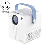ZXL-Y8 Intelligent Portable HD 4K Projector, AU Plug, Specification: Phone Screen Version(White)