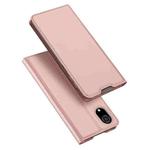 For Samsung Galaxy A03 Core DUX DUCIS Skin Pro Series Horizontal Flip Leather Phone Case(Rose Gold)