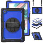 For Samsung Galaxy Tab A8 10.5 2021 X200 / X205 Silicone + PC Tablet Case(Blue + Black)