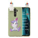 For Xiaomi Redmi Note 8 Pro Cartoon Shockproof TPU Protective Case with Holder(Unicorn)