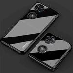 For Huawei P50 Pocket GKK UV Porcelain Flip Phone Case(Black)