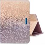 For 7 inch Tablet PC Universal Colored Drawing Horizontal Flip PU Leather Case with Holder & Card Slots(Sand)