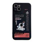 For iPhone 13 Pro Max Aerospace Pattern TPU Phone Case (Space Messenger Black)