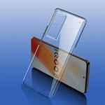 For vivo iQOO 8 Pro wlons Ice Crystal PC + TPU Phone Case(Transparent Black)