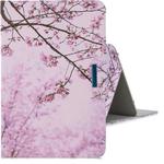 For 8 inch  Tablet PC Universal Colored Drawing Horizontal Flip PU Leather Case with Holder & Card Slot(Cherry Tree)
