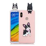 For Xiaomi Redmi Note 5 Pro 3D Cartoon Pattern Shockproof TPU Protective Case(Cute Dog)