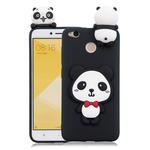 For Xiaomi Redmi 4X 3D Cartoon Pattern Shockproof TPU Protective Case(Red Bow Panda)