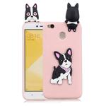 For Xiaomi Redmi 4X 3D Cartoon Pattern Shockproof TPU Protective Case(Cute Dog)