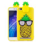 For Xiaomi Redmi 5A 3D Cartoon Pattern Shockproof TPU Protective Case(Big Pineapple)