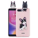For Xiaomi Redmi 6A 3D Cartoon Pattern Shockproof TPU Protective Case(Cute Dog)