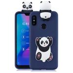 For Xiaomi Redmi 6 Pro 3D Cartoon Pattern Shockproof TPU Protective Case(Panda)