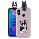 For Xiaomi Redmi 6 Pro 3D Cartoon Pattern Shockproof TPU Protective Case(Cute Dog)