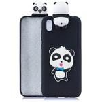 For Xiaomi Redmi 7A 3D Cartoon Pattern Shockproof TPU Protective Case(Blue Bow Panda)