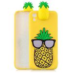 For Xiaomi Redmi 7A 3D Cartoon Pattern Shockproof TPU Protective Case(Big Pineapple)