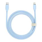 Baseus CAGD020103 Jelly Series 20W USB-C / Type-C to 8 Pin Liquid Silicone Fast Charging Data Cable, Cable Length:2m(Blue)
