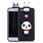 For Xiaomi Redmi Note 5A 3D Cartoon Pattern Shockproof TPU Protective Case(Red Bow Panda)
