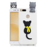 For Xiaomi Mi 5X / A1 3D Cartoon Pattern Shockproof TPU Protective Case(Little Black Cat)