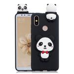 For Xiaomi Mi 6X / A2 3D Cartoon Pattern Shockproof TPU Protective Case(Red Bow Panda)