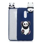 For Xiaomi Pocophone F1 3D Cartoon Pattern Shockproof TPU Protective Case(Panda)