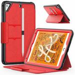 Litchi Texture PU Leather Tablet Case For iPad mini 5 / 4(Red)