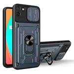 For OPPO Realme C11 Sliding Camshield Card Phone Case(Grey)