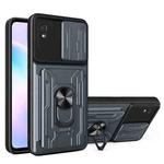 For Xiaomi Redmi 9A Sliding Camshield Card Phone Case(Blue)