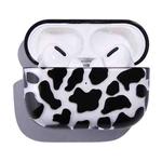 Transparent Cow Series Earphone PC Protective Case For AirPods Pro(Black)