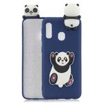 For Galaxy A20e 3D Cartoon Pattern Shockproof TPU Protective Case(Panda)