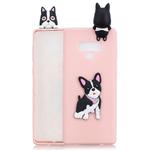 For Galaxy Note 9 3D Cartoon Pattern Shockproof TPU Protective Case(Cute Dog)