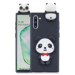 For Galaxy Note 10 3D Cartoon Pattern Shockproof TPU Protective Case(Red Bow Panda)