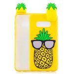 For Galaxy S10e 3D Cartoon Pattern Shockproof TPU Protective Case(Big Pineapple)